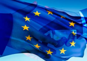 UE coruptie bani steag