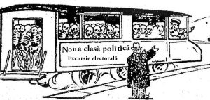 Noua clasa politica schelete vagon