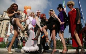 Parada Diversitatii Gay fest travestiti