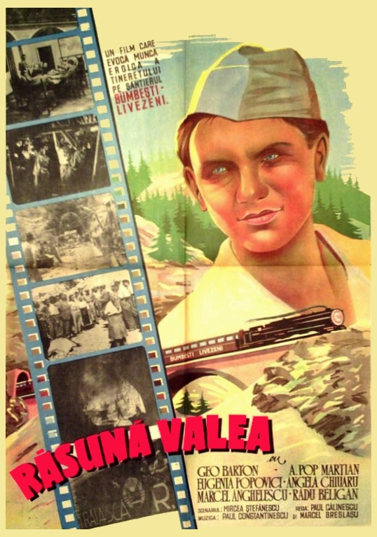 Rasuna valea poster 1950 primul film propaganda cumunist