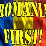 Romania First inainte de toate steag tricolor patriotism nationalism ochi