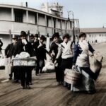 Emigranti America inceput secol XX vapor