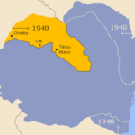 Transilvania de Nord Romania Dictatul de la Viena 1940 harta